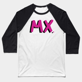 Mx Baseball T-Shirt